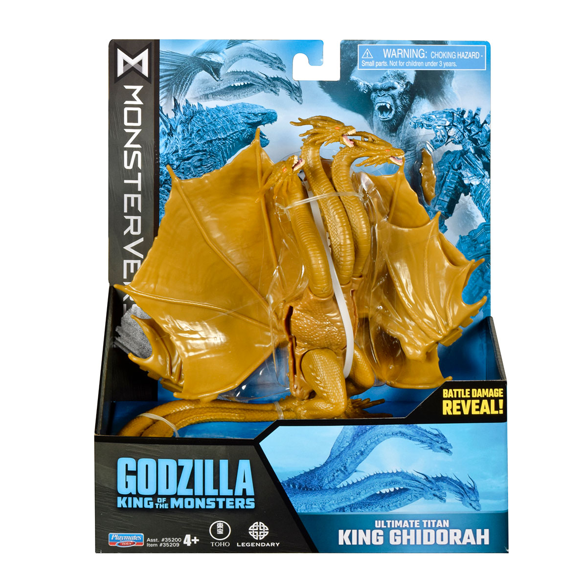 Ігрова фігурка Godzilla vs. Kong S2 – Король Гідора (з аксес.) — фото 4