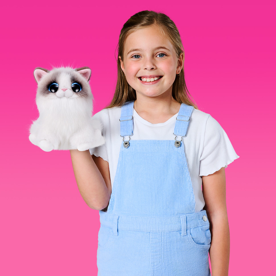 Интерактивный игровой набор-сюрприз Игривые котята Pets & Robo Alive S2 9568, 10 разных звуков — фото 3