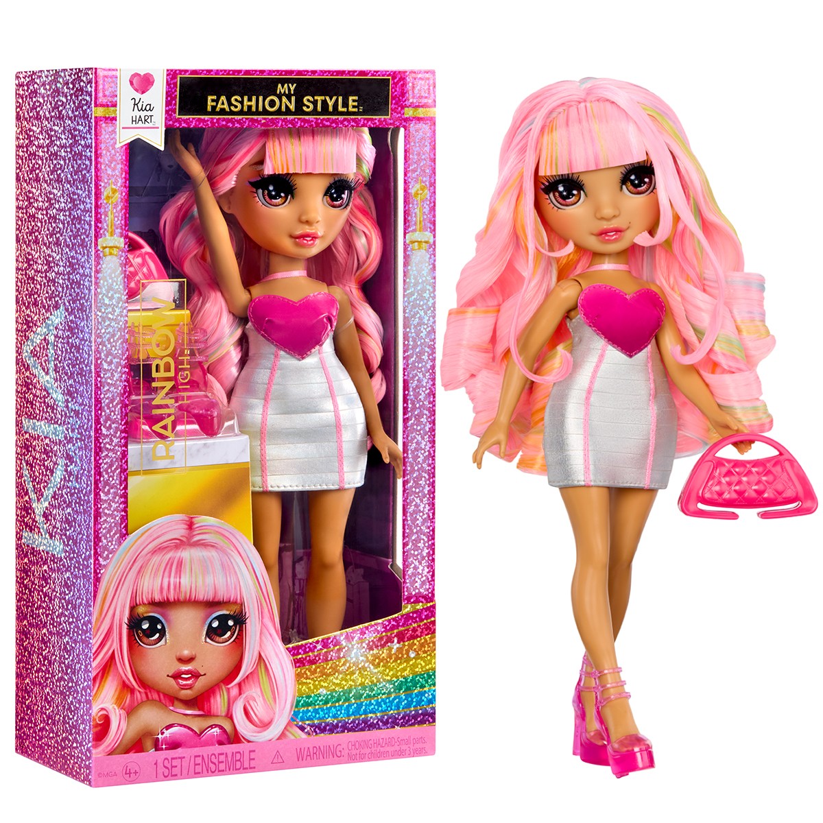 Лялька Rainbow High серії “My Fashion Style” — Кіа (з аксес.)