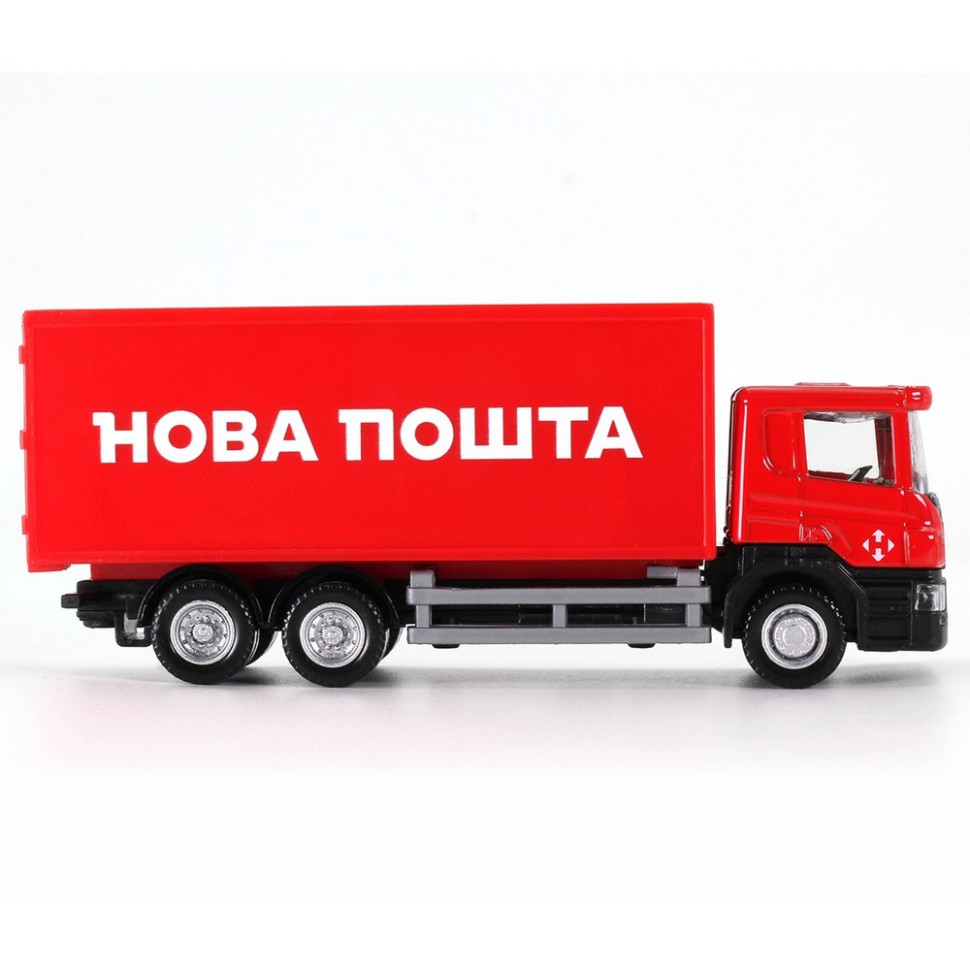 Автомодель дитяча Scania "Нова Пошта" TechnoDrive 250414U, масштаб 1:64 — фото 5