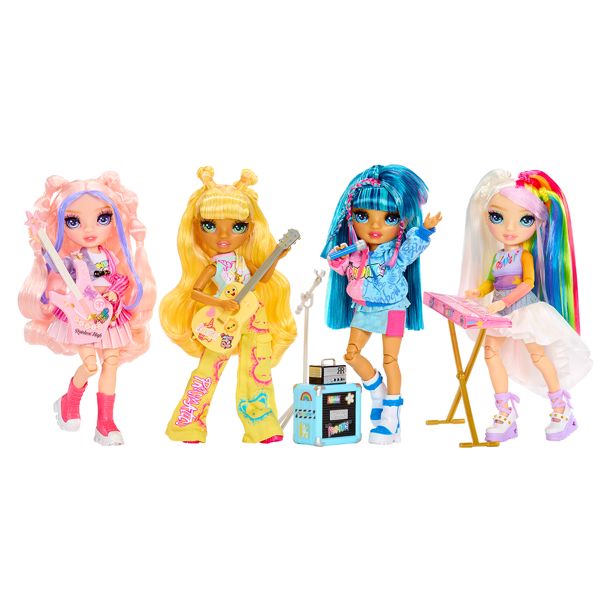 Лялька Rainbow High серії "Junior High Rockband" - Белла (з аксес.) — фото 7