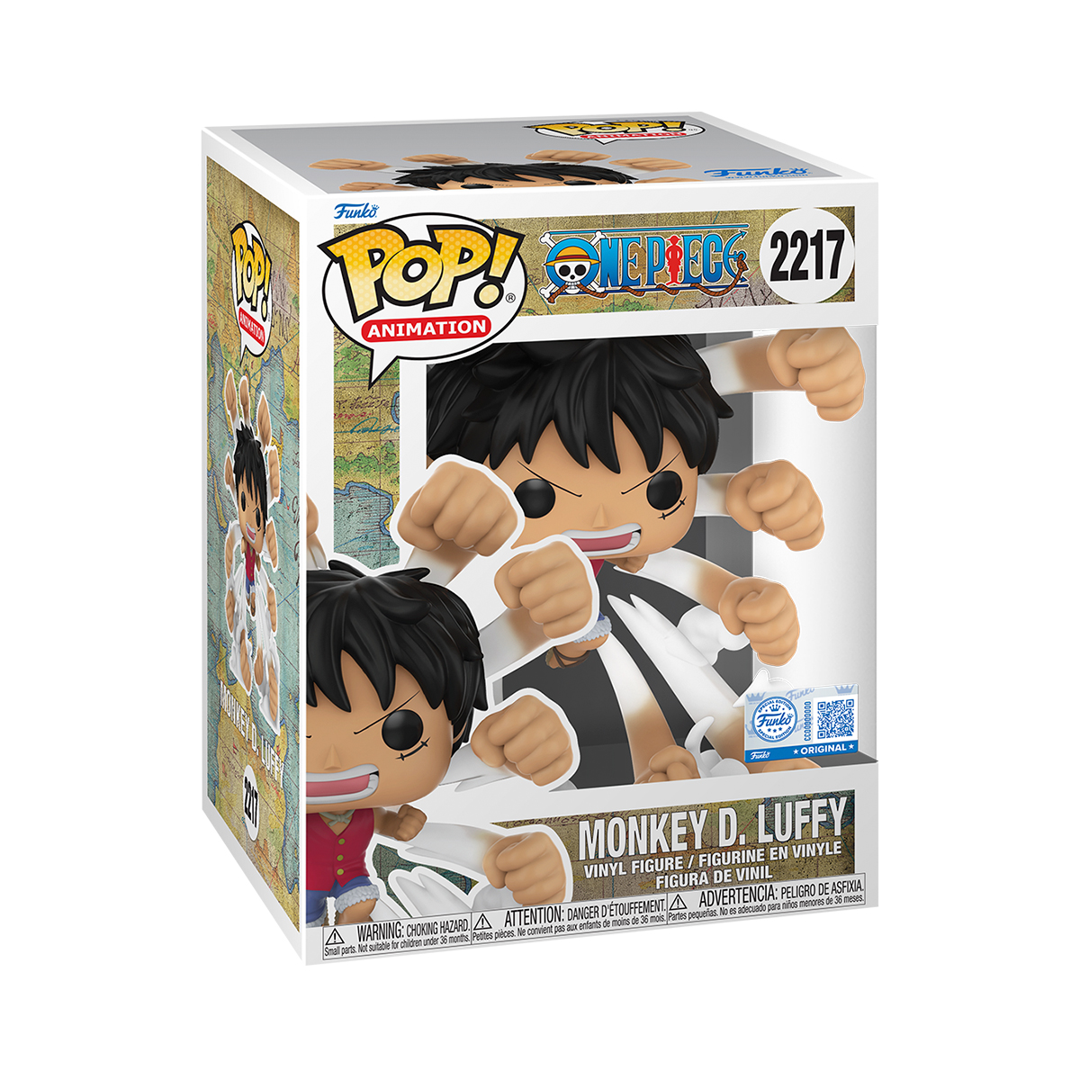 Ігрова фігурка Funko POP! серії "Великий куш" - Луффі (Гому Гому но Кулемет Гатлінга)