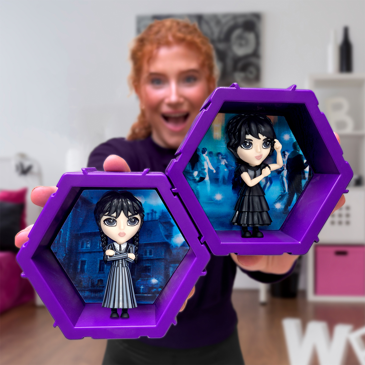 Коллекционная фигурка WOW! PODS 4D серии "Уэнздей" - Уэнздей (10 cm) — фото 5