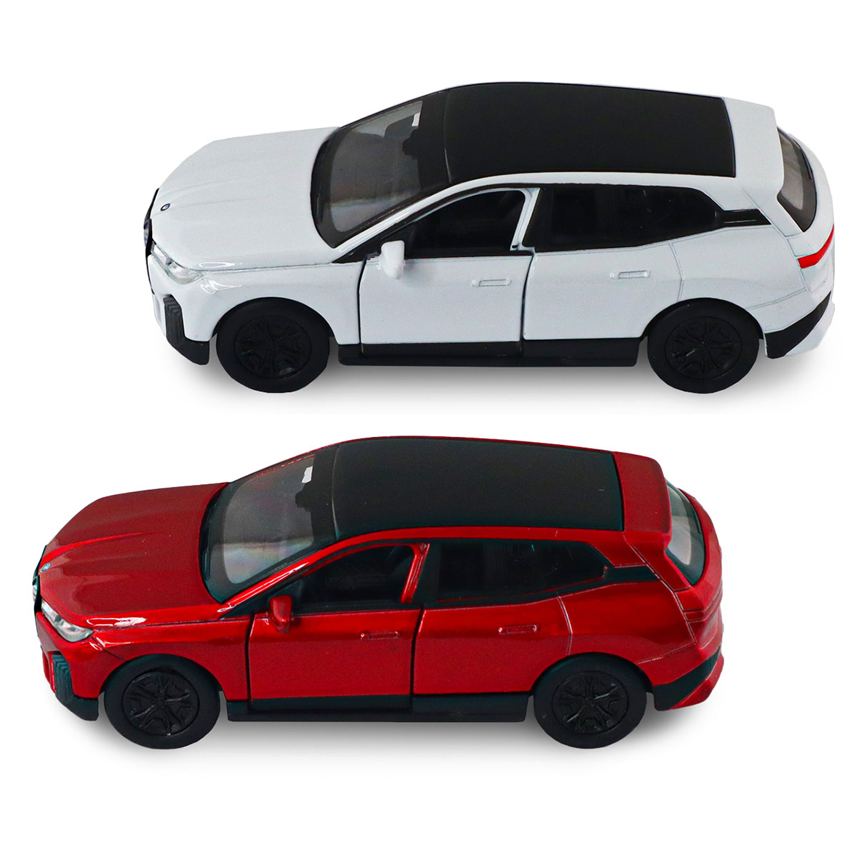 Автомодель - BMW iX (червоний, білий) — фото 8