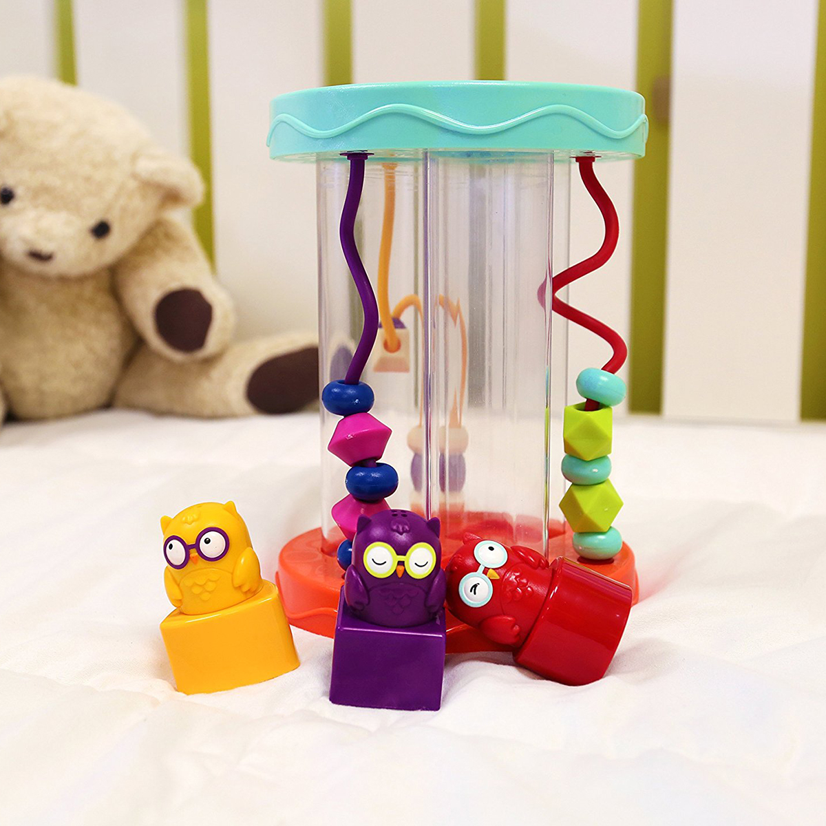 Игровой набор - сортер-лабиринт Совушка Угу-Гу (звук) — фото 4