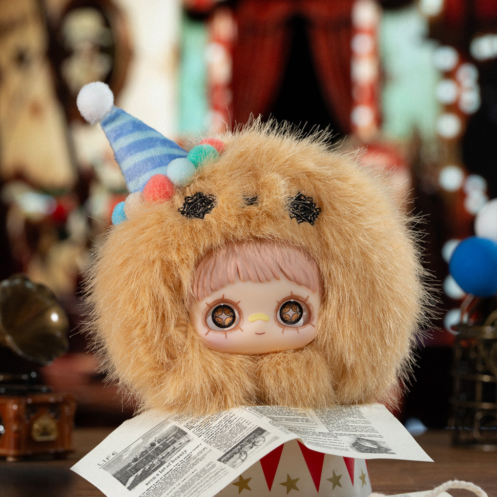 Колекційна м'яка іграшка з кільцем Шалений цирк Pop Top HC029 Hi TOY "серії MayMei" — фото 14