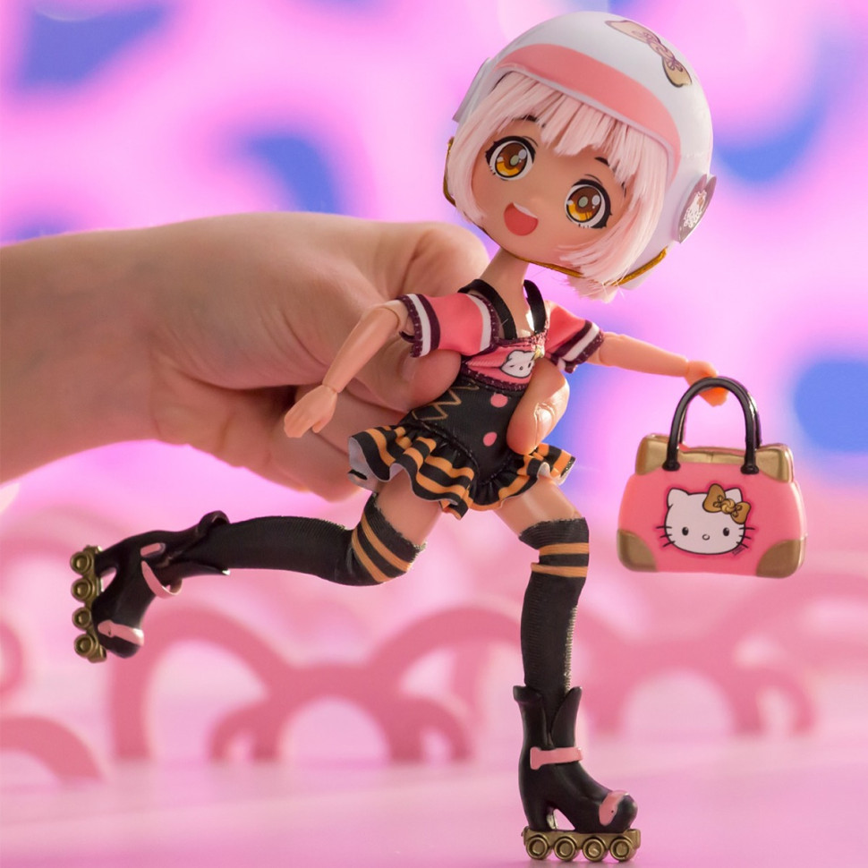Дитяча лялька "Золота Роллер Діва" 4SF Manga Dolls HKTF1000 серії "Hello Kitty" — фото 5