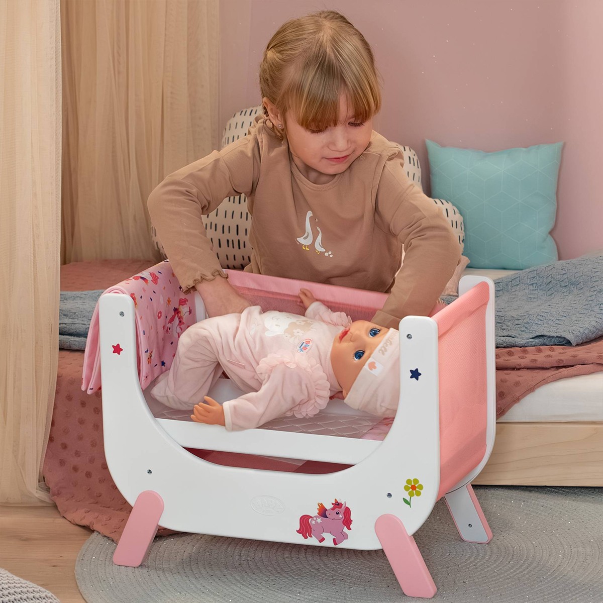 Ліжечко для ляльки BABY born – Сни Єдинорога — фото 6