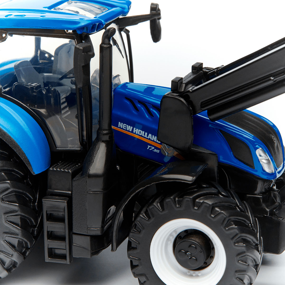 Модель серії Farm - Трактор NEW Holland T7.315 з фронтальним навантажувачем (синій, 1:32) — фото 3