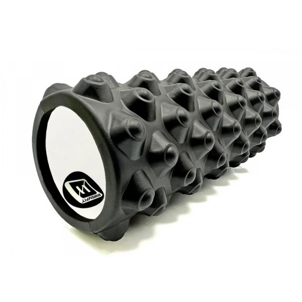 Масажний ролик Grid Roller Extreme EF-2023-BK 33 см, Чорний