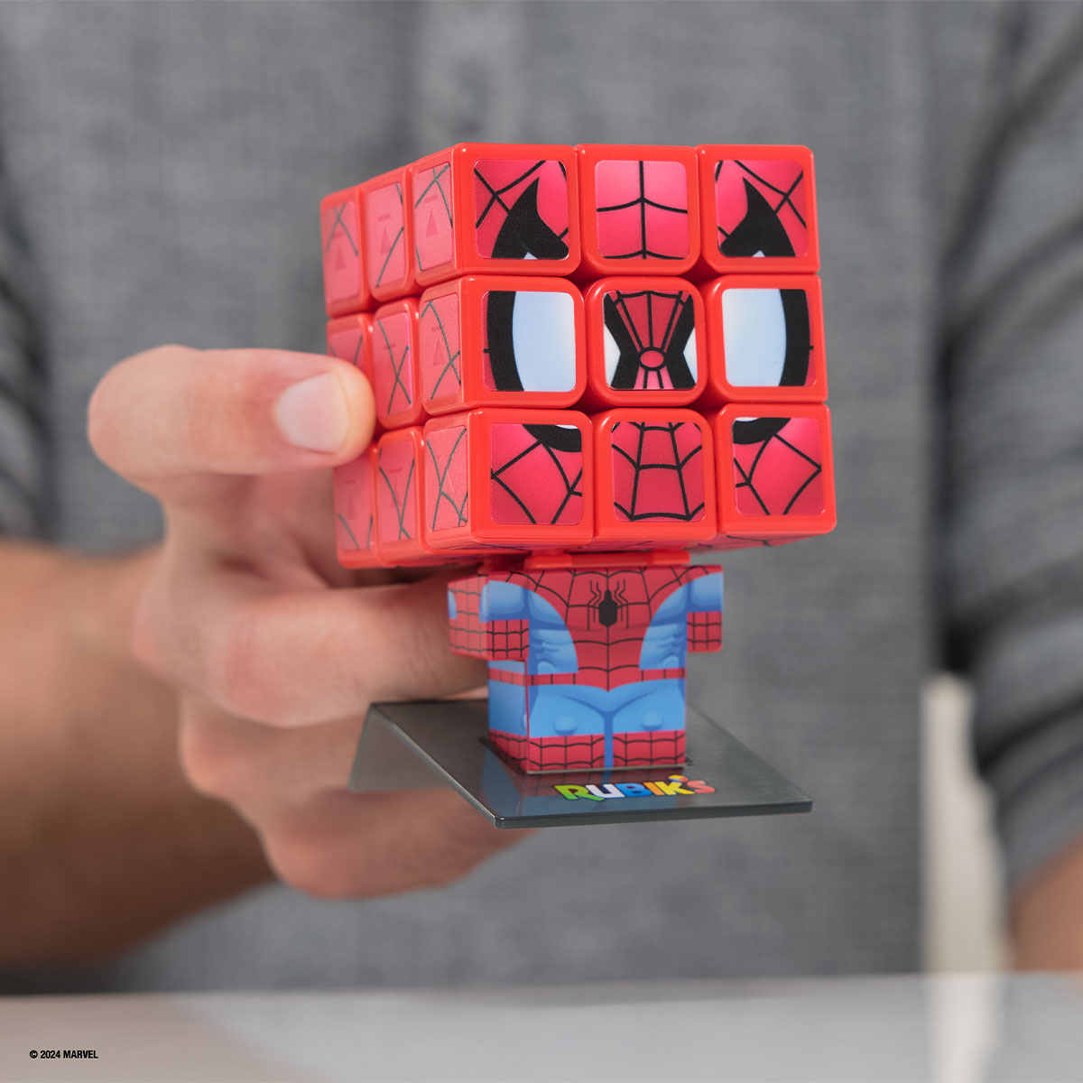 Головоломка Rubik's серії "Cubers" - Кубик Людина-Павук — фото 6