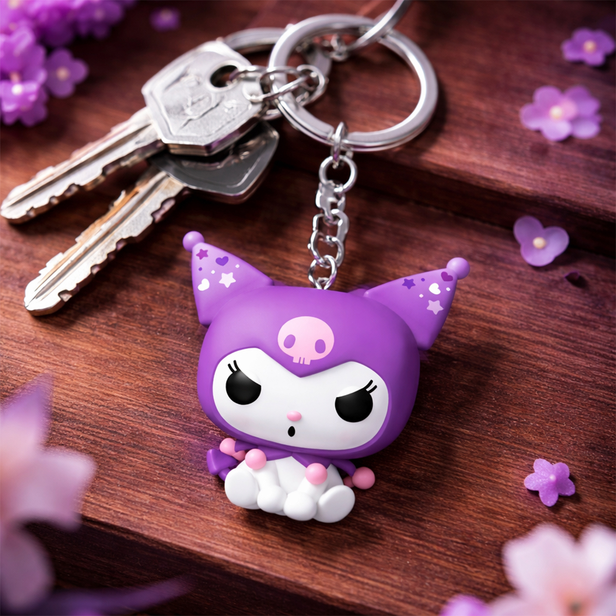 Игровая фигурка на клипсе Funko POP! серии "Kuromi & My Melody" - Куроми — фото 3