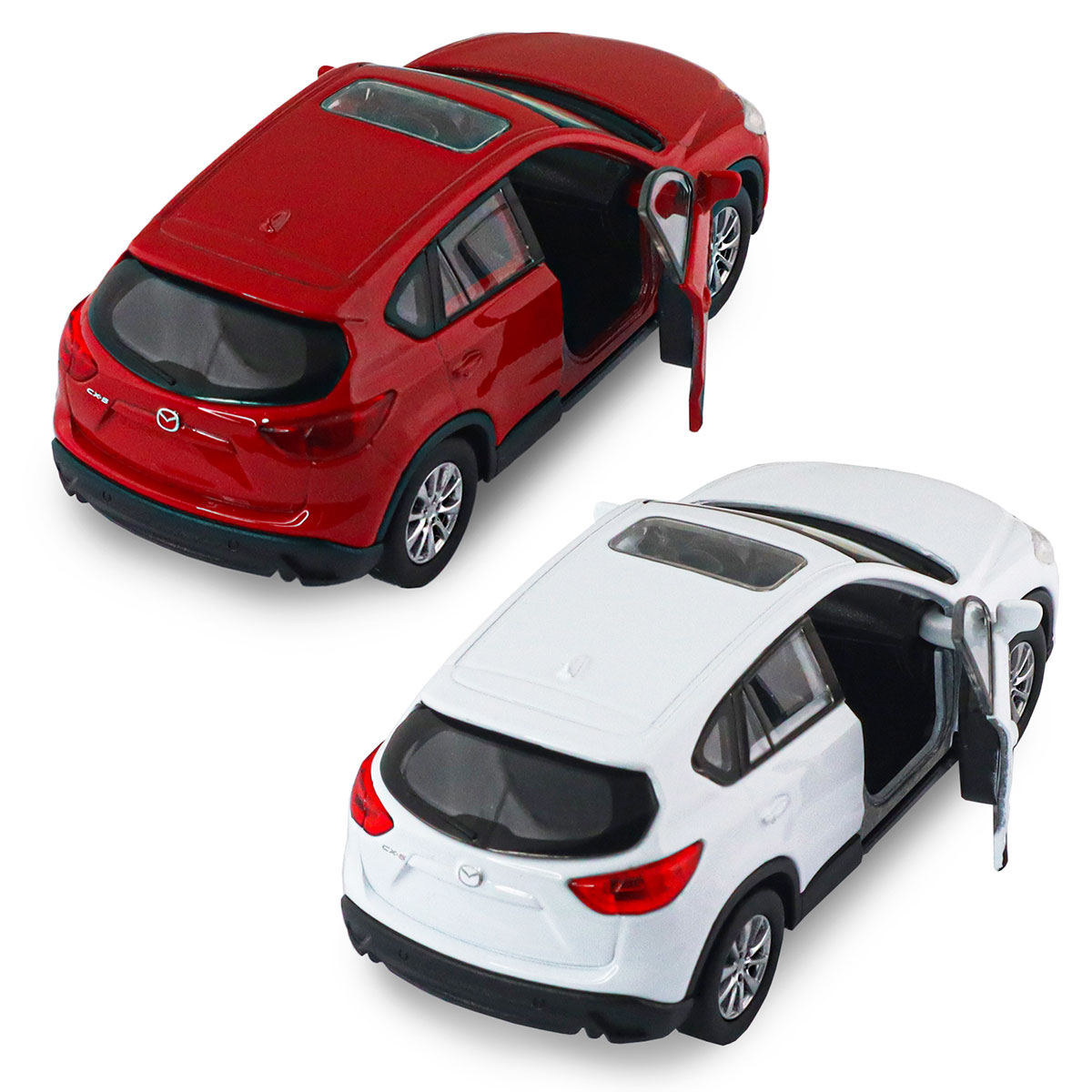 Автомодель – Mazda CX-5 (червоний, білий) — фото 2