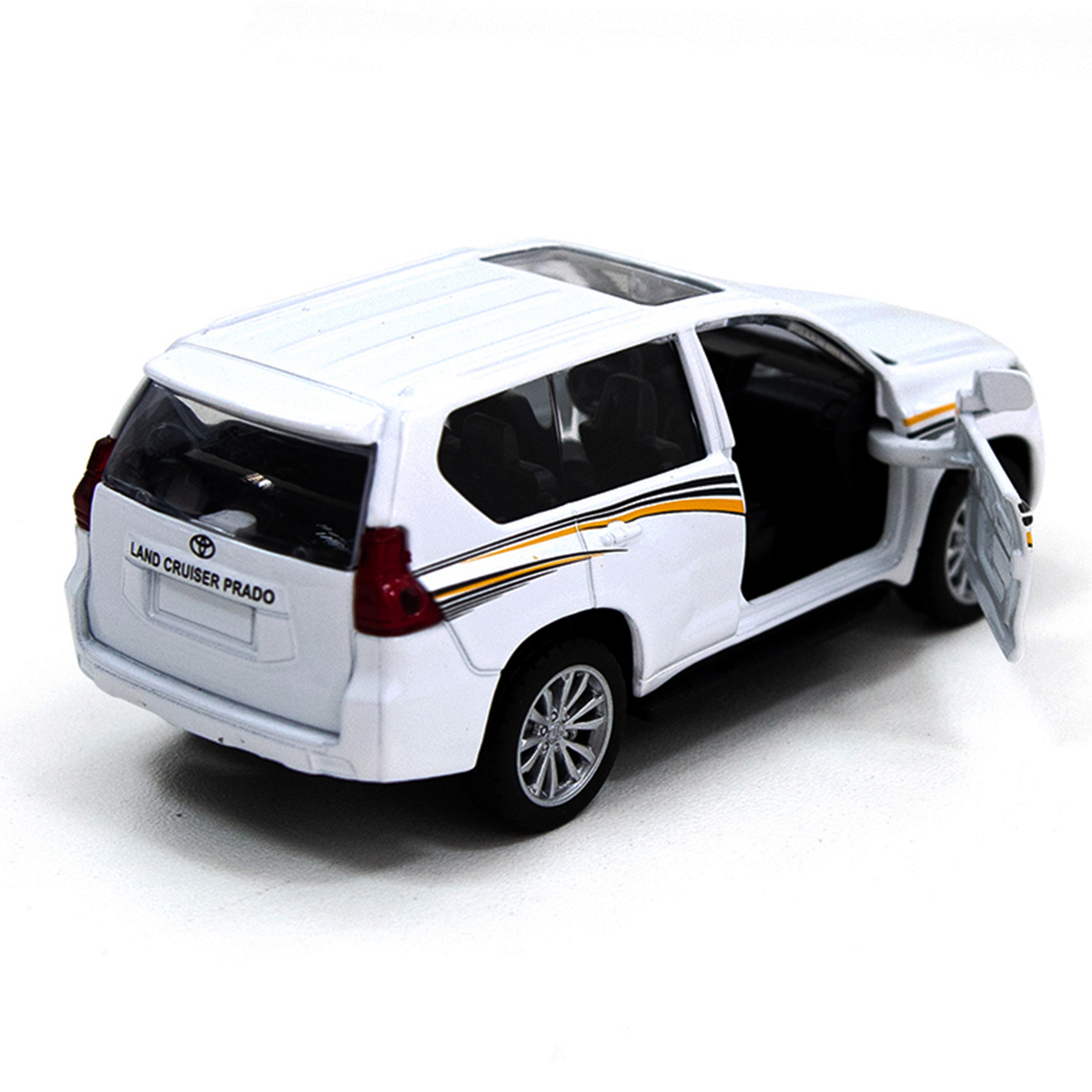 Автомодель - Toyota LAND Cruiser (білий) — фото 12