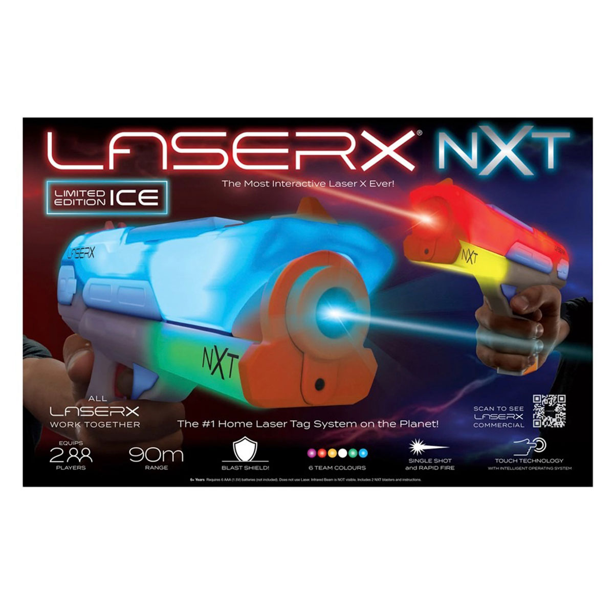 Ігровий набір для лазерних боїв - Laser X NXT Для Двох Гравців