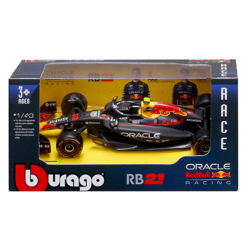 Колекційна автомодель "Red Bull Racing RB21 (2025)" 18-38233, 1:43 масштаб — фото 4