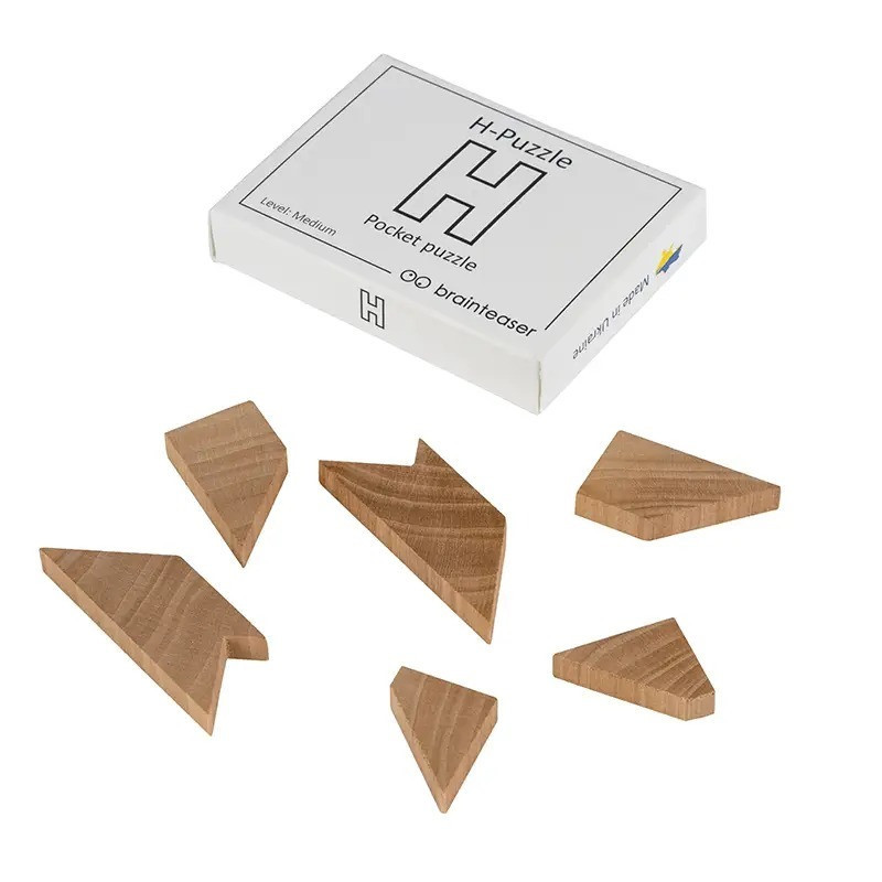 Набір дерев'яних головоломок "Wooden mini puzzle set" Заморочка 12en — фото 19