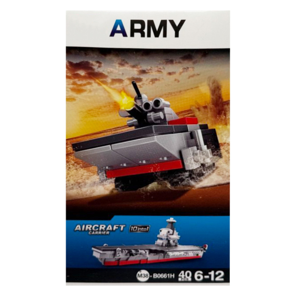 Дитячий конструктор "Aircraft carrier" M38-B0661-8, 40 деталей