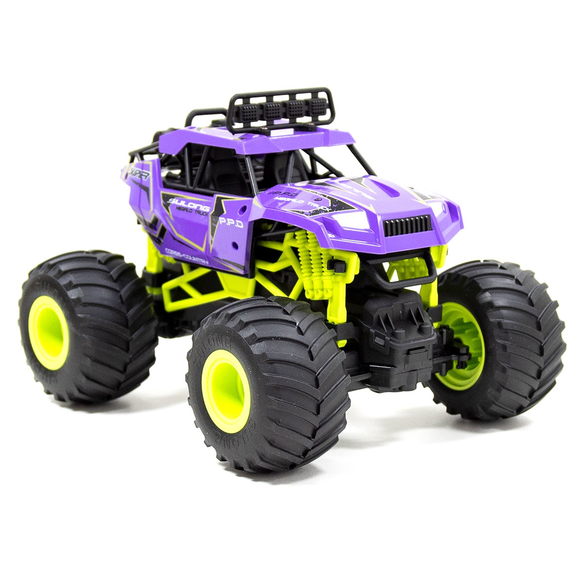 Автомобіль Bigfoot OFF-ROAD з р/к – Violet (1:16, 27 МГц (MHz)) — фото 10