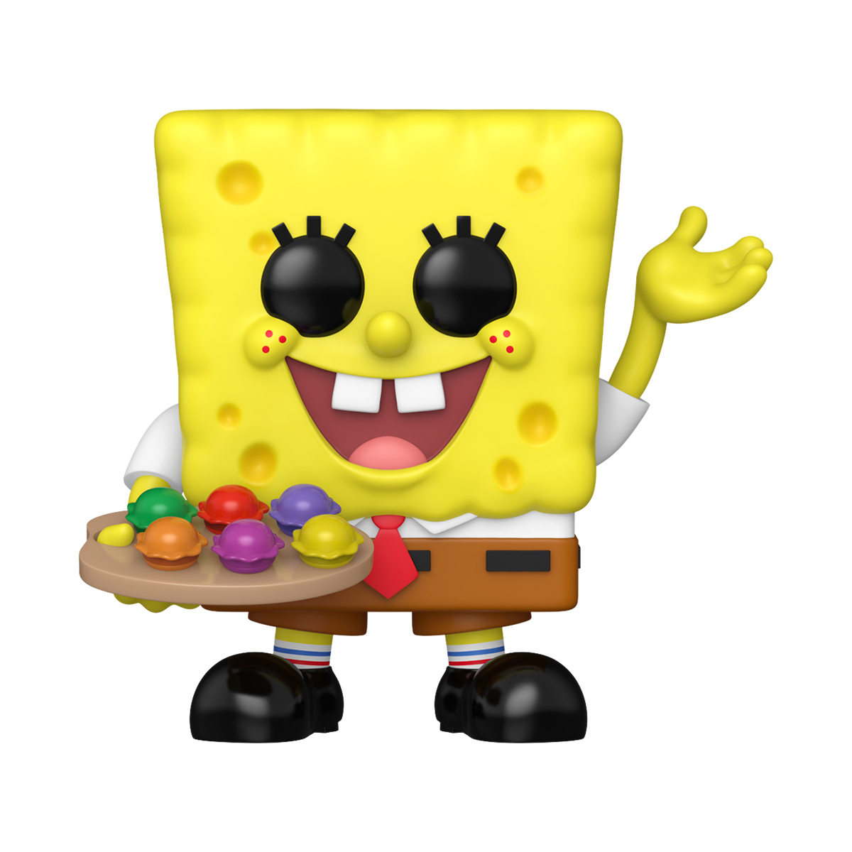 Ігрова фігурка Funko POP! серії "Губка Боб Квадратні Штани" - Губка Боб з Крабсбургерами (GW) — фото 2