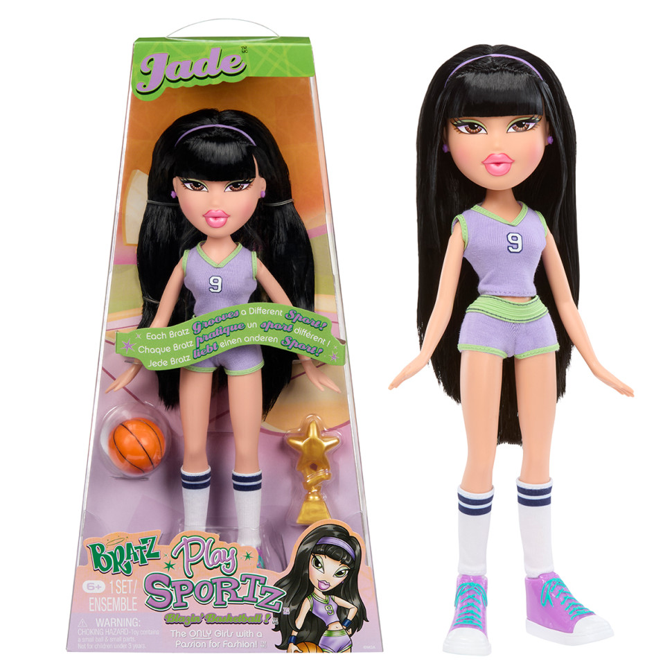 Ігровий набір із лялькою "Баскетболістка Джейд" Bratz 569541 серія "Play Sportz"