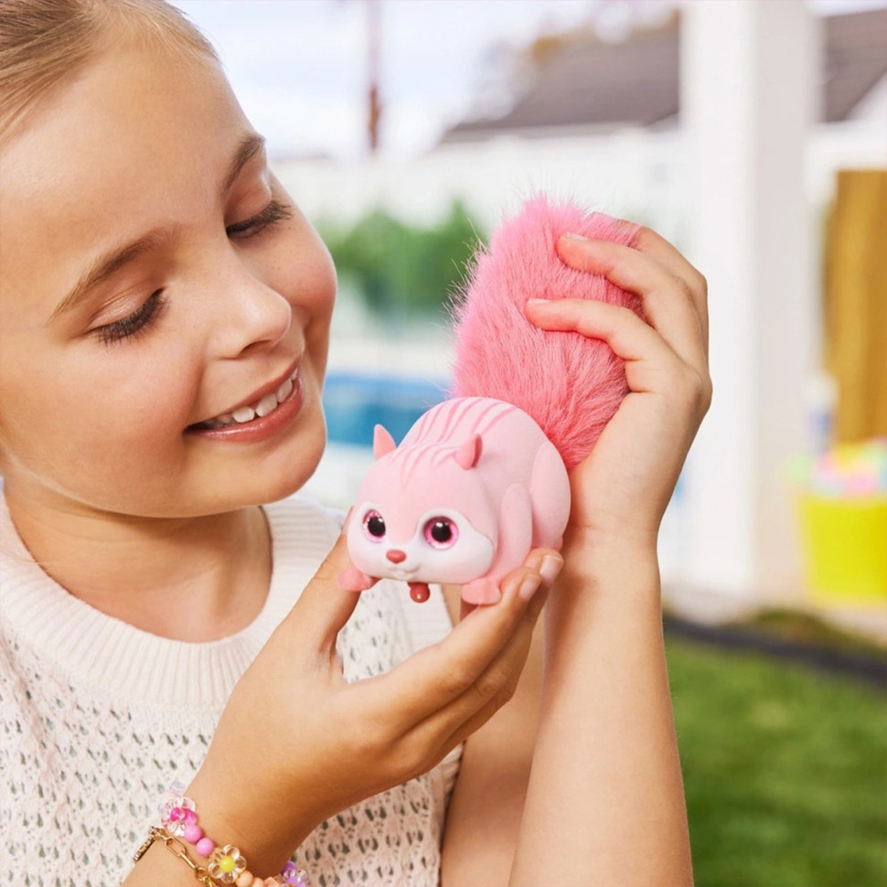 Інтерактивна м'яка іграшка "Білочка" Pets & Robo Alive 9565B, серії PETS ALIVE — фото 5