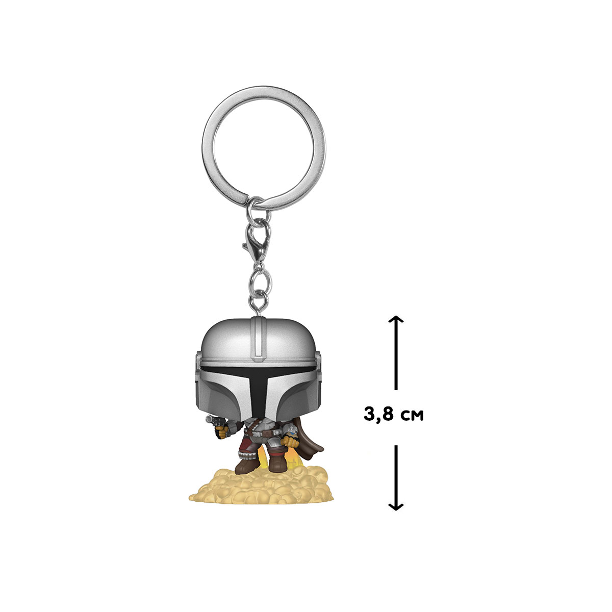 Ігрова фігурка на кліпсі Funko POP! серії "Мандалорець" – Мандалорець з Бластером — фото 2