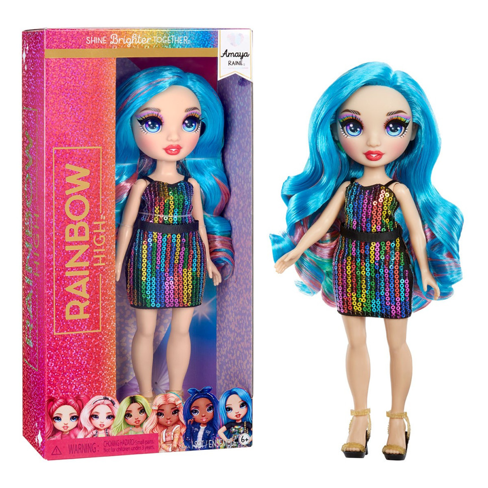 Дитяча ігрова лялька Амая Rainbow High 988724 серії ОРР S2