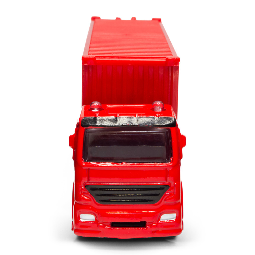 Автомодель колекційна Фура "Нова Пошта" TechnoDrive 250416CG масштаб 1:64 — фото 8