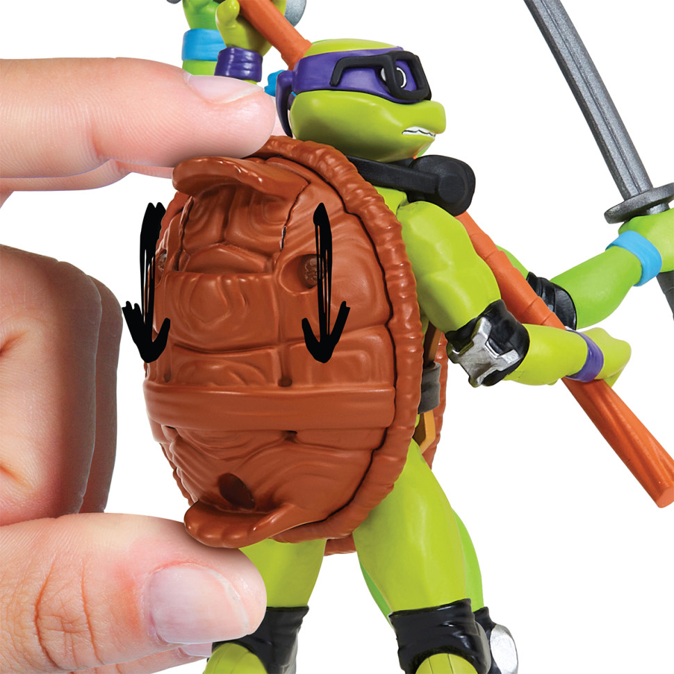 Ігрова фігурка Дон TMNT 83830 серії "Черепашки-Ніндзя. Панцирний вихор" — фото 4