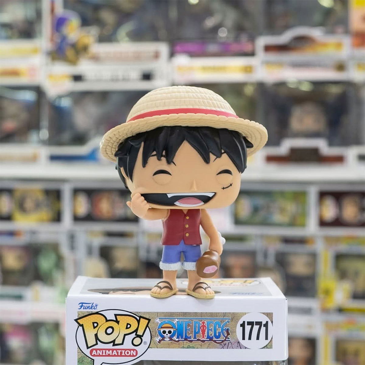 Ігрова фігурка Funko POP! cерії "Великий куш" - Луффі, Що Посміхається — фото 3
