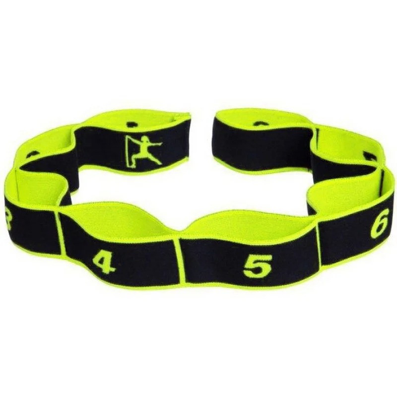 Еспандер стрічка EasyFit EF-1682-GN з петлями для тренувань, зелений