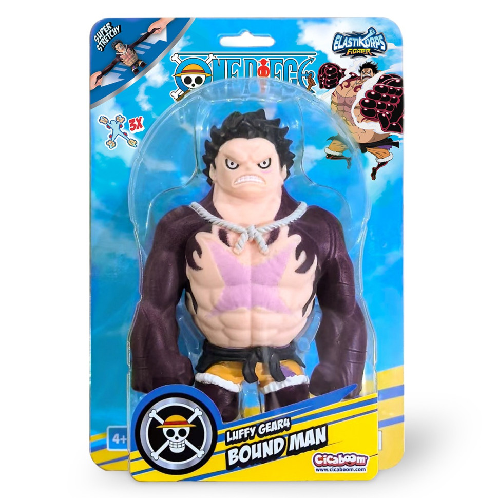 Стретч-іграшка Пружна Людина Luffy Gear4 Elastikorps OPELARESB-BO серії "One piece"