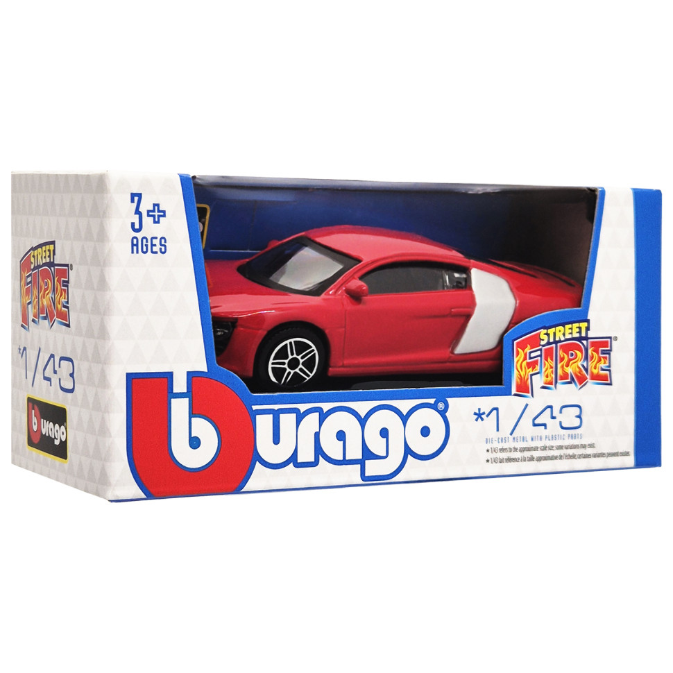 Колекційна автомодель Audi R8 18-30010B-19 масштаб 1:43 — фото 2
