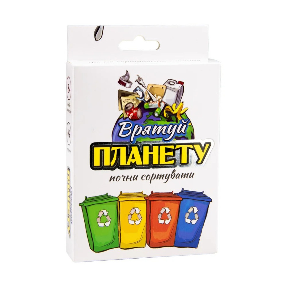 Карточная обучающая игра "Спаси планету" Strateg 30321 Укр — фото 3