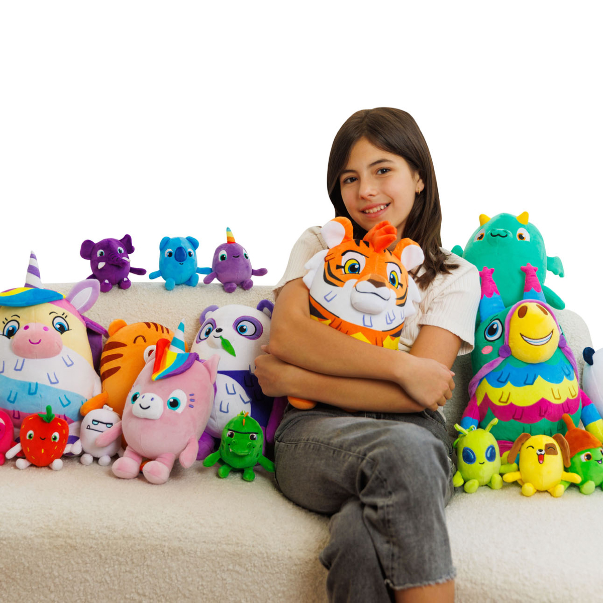 М’яка іграшка Pinata Smashlings – Снутс (13 cm, на кліпсі) — фото 4