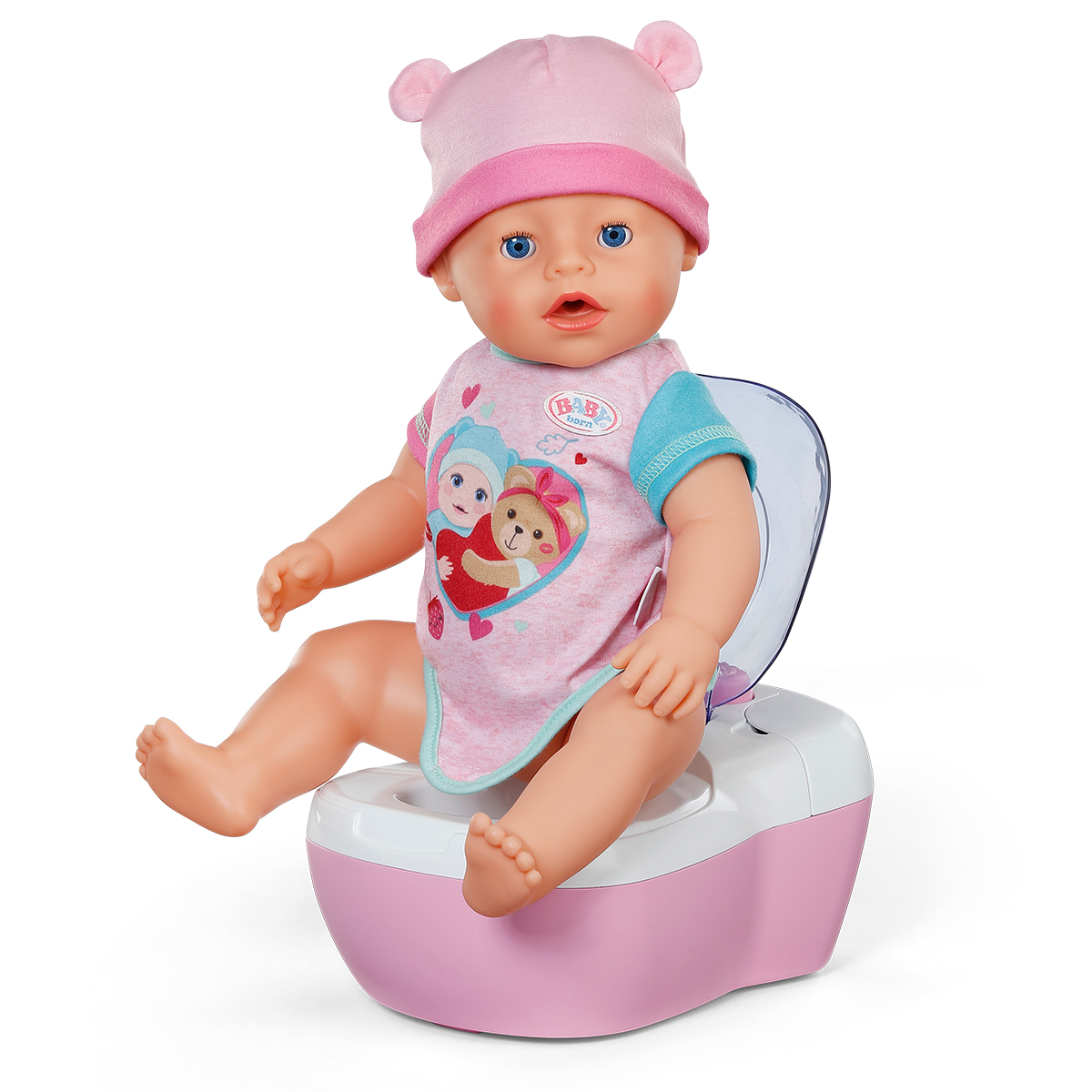 Інтерактивний унітазик для ляльки BABY born – Маленький Туалет (звук) — фото 3