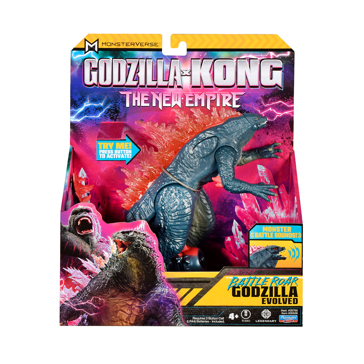 Фігурка Godzilla X Kong – Ґодзілла Готова До Бою (18 cm, звук) — фото 5
