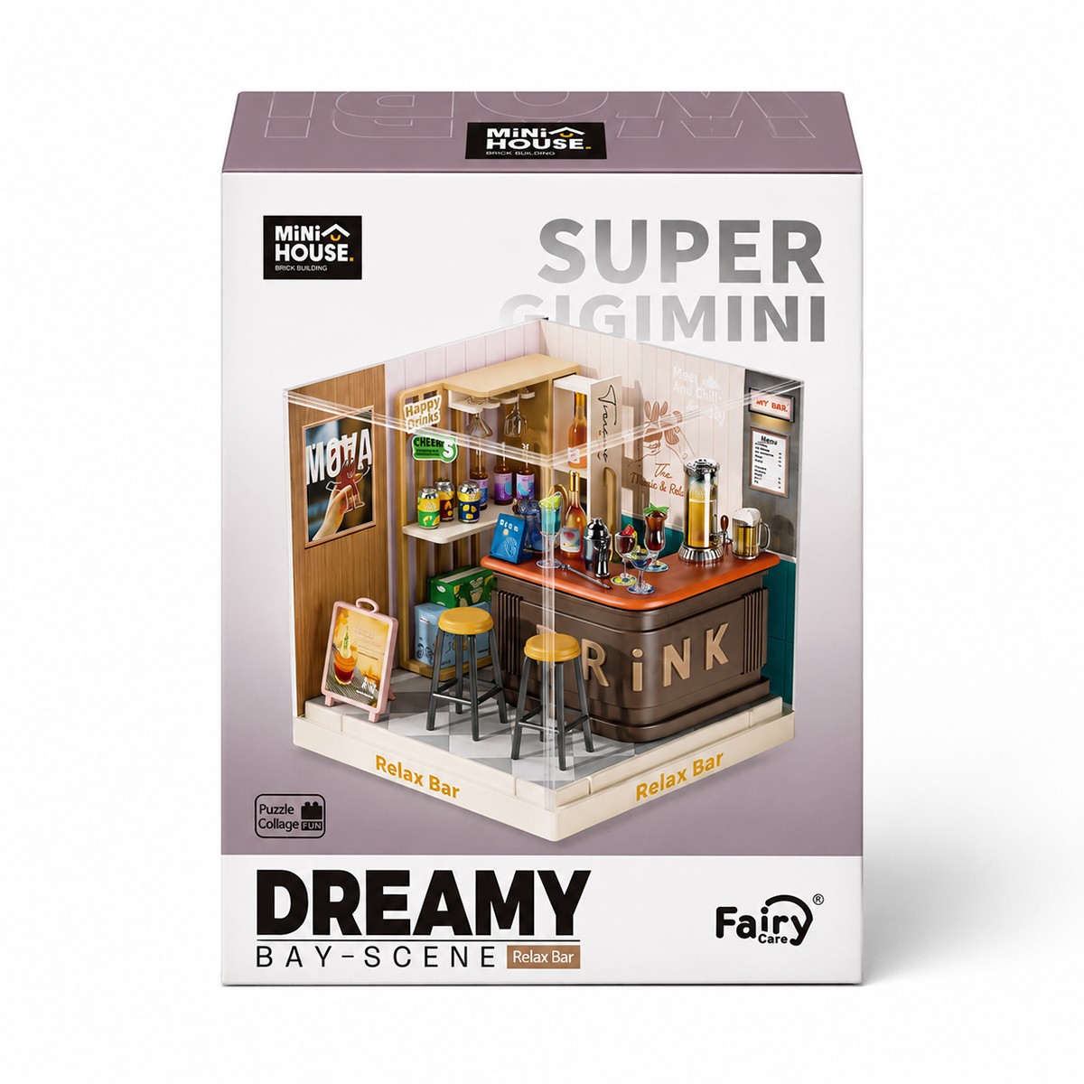 Конструктор-румбокс Mini House серии "Интерьер Мини" – Бар