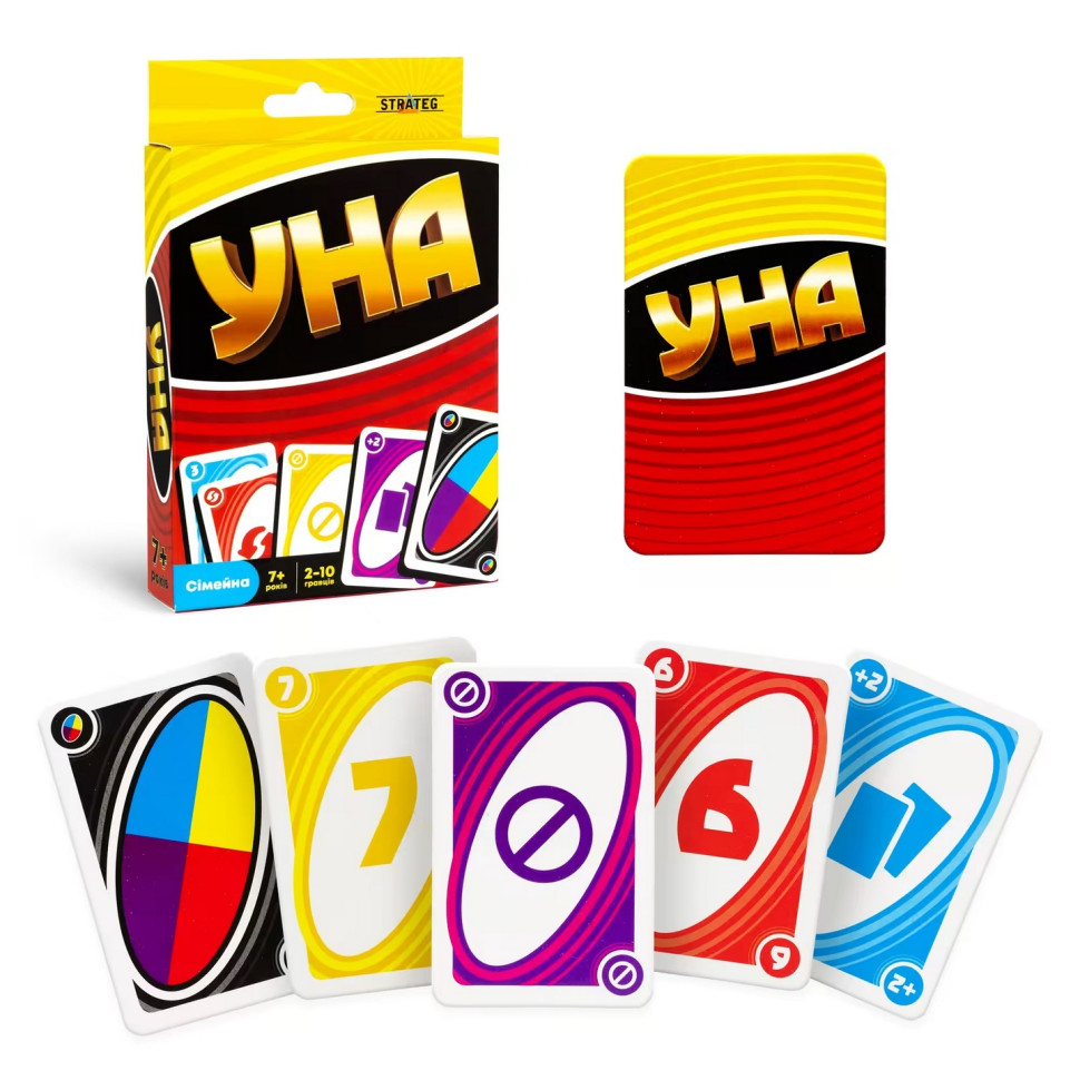 Карточная настольная игра «УНА classic» 30447 на украинском языке — фото 3