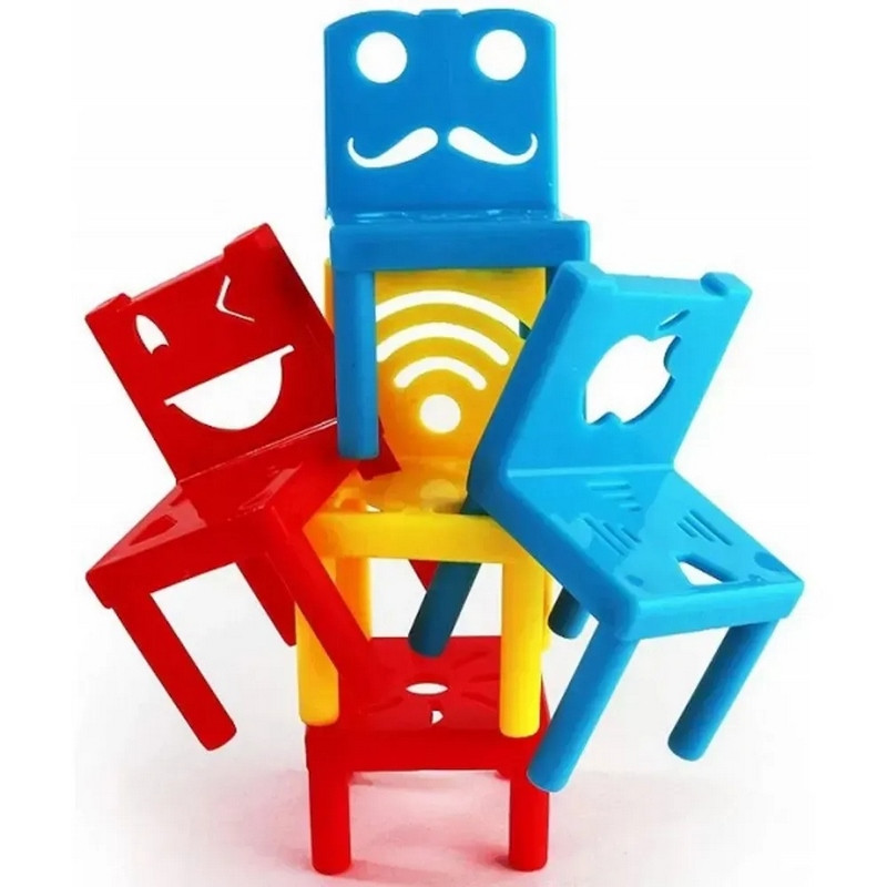 Настільна інтерактивна гра "Balance Chairs" BCH-36, 36 шт — фото 7