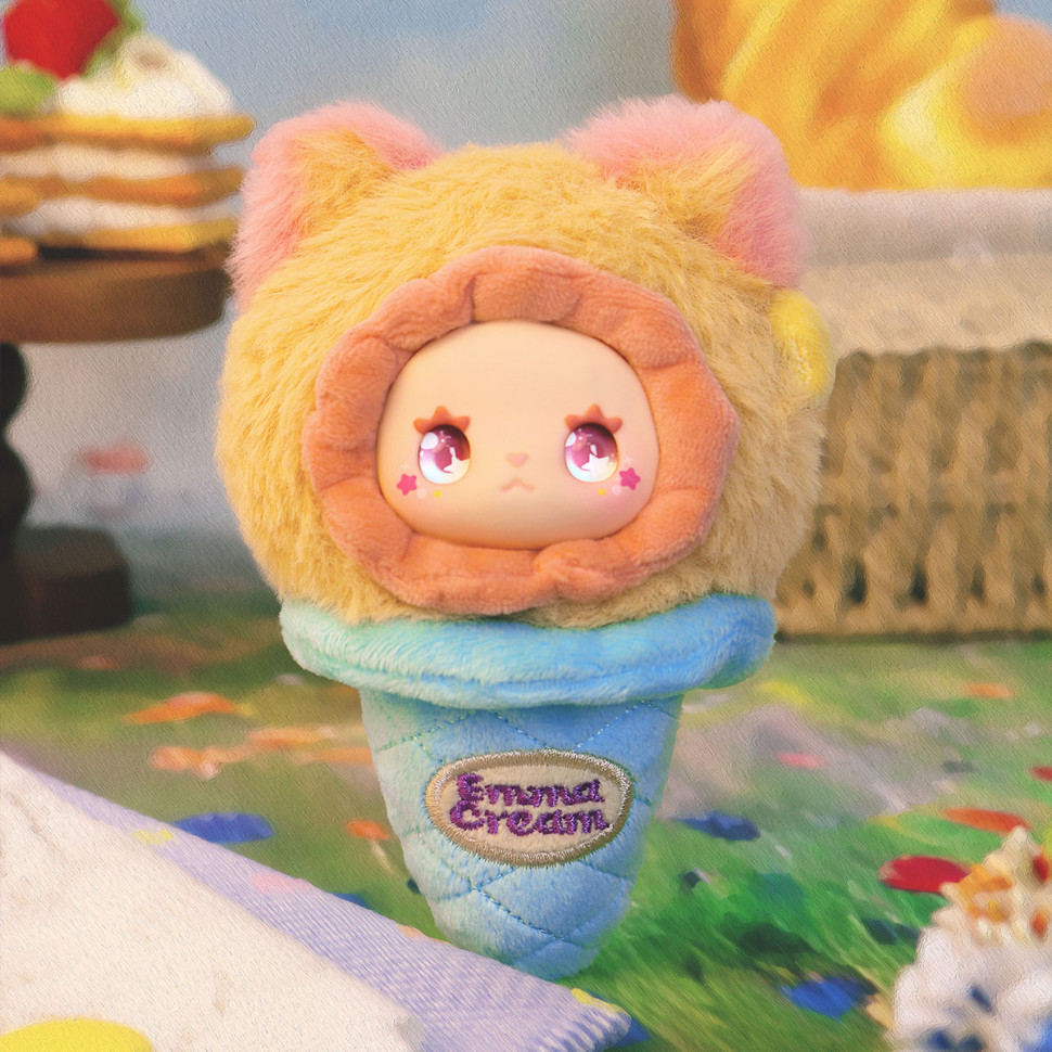 Коллекционная мягкая игрушка с кольцом Мороженко Pop Top MJ-000095 Lucky Emma серии "Scoop Ice Cream" — фото 8