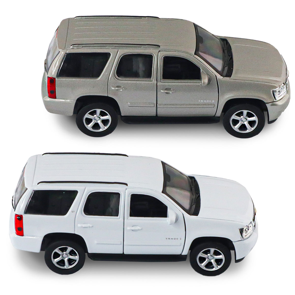 Автомодель - Chevrolet Tahoe 2008 (білий, сірий) — фото 12