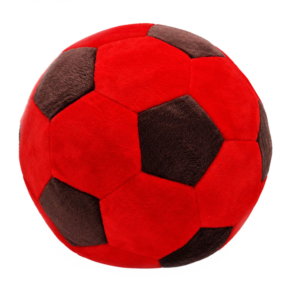Іграшка м'яконабивна М'яч футбольний МС 180402-01(Red) 22 см