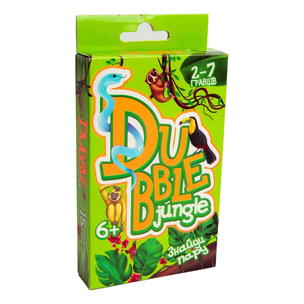 Настільна гра "Dubble jungle" Strateg 30344 — фото 3