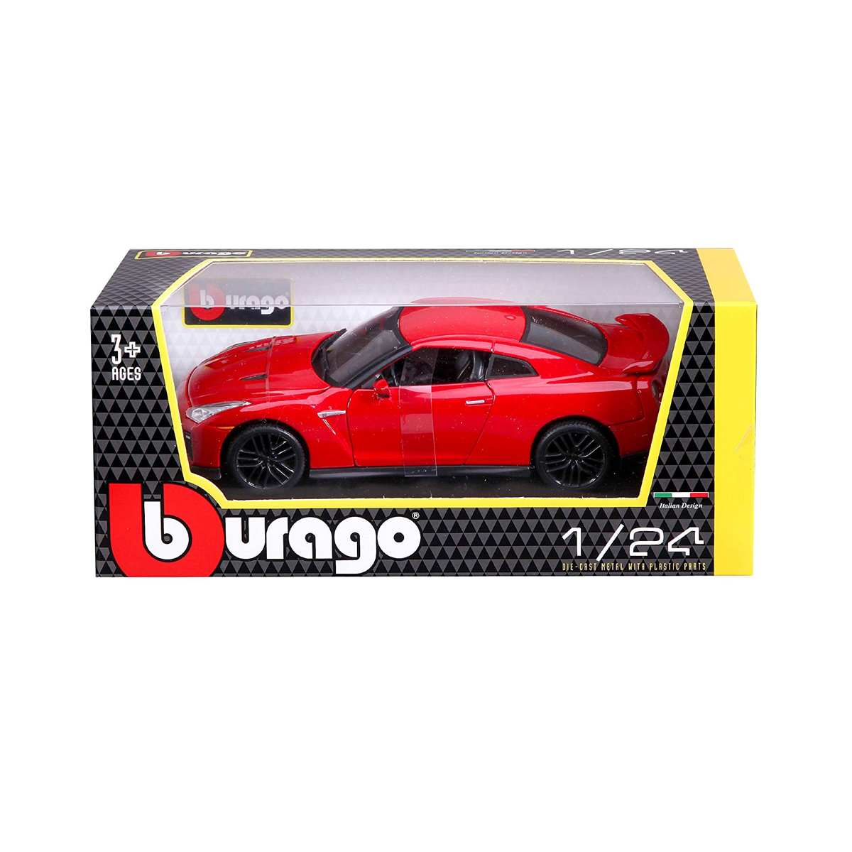 Автомодель - Ferrari F12TDF (асорті жовтий, червоний, 1:24) — фото 3