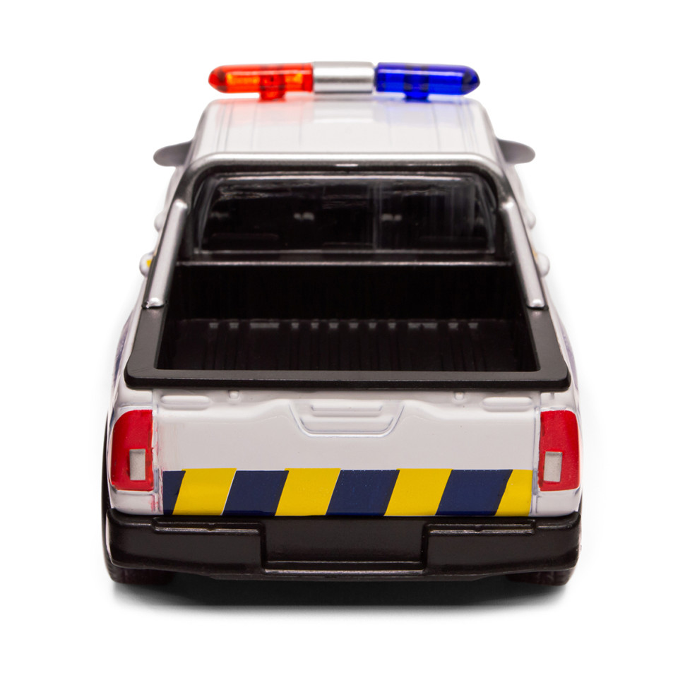 Дитяча автомодель Toyota Hilux Police TechnoDrive KM250426 масштаб 1:32 — фото 4