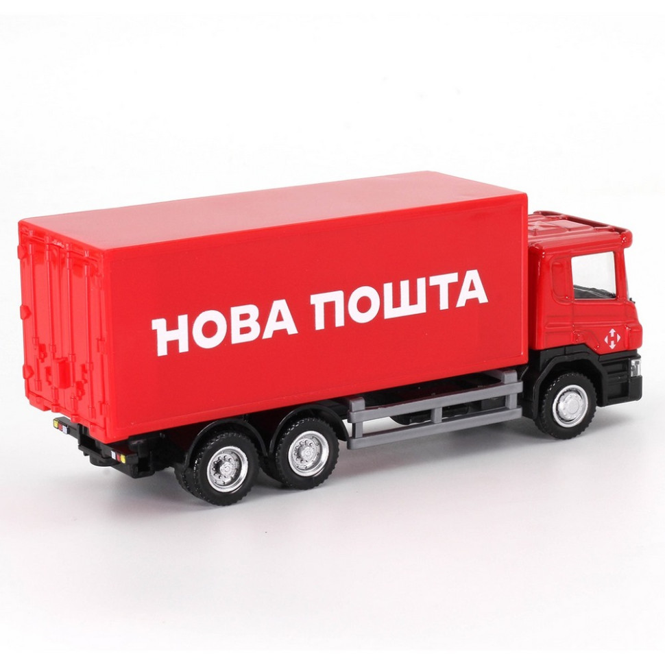 Автомодель дитяча Scania "Нова Пошта" TechnoDrive 250414U, масштаб 1:64 — фото 6
