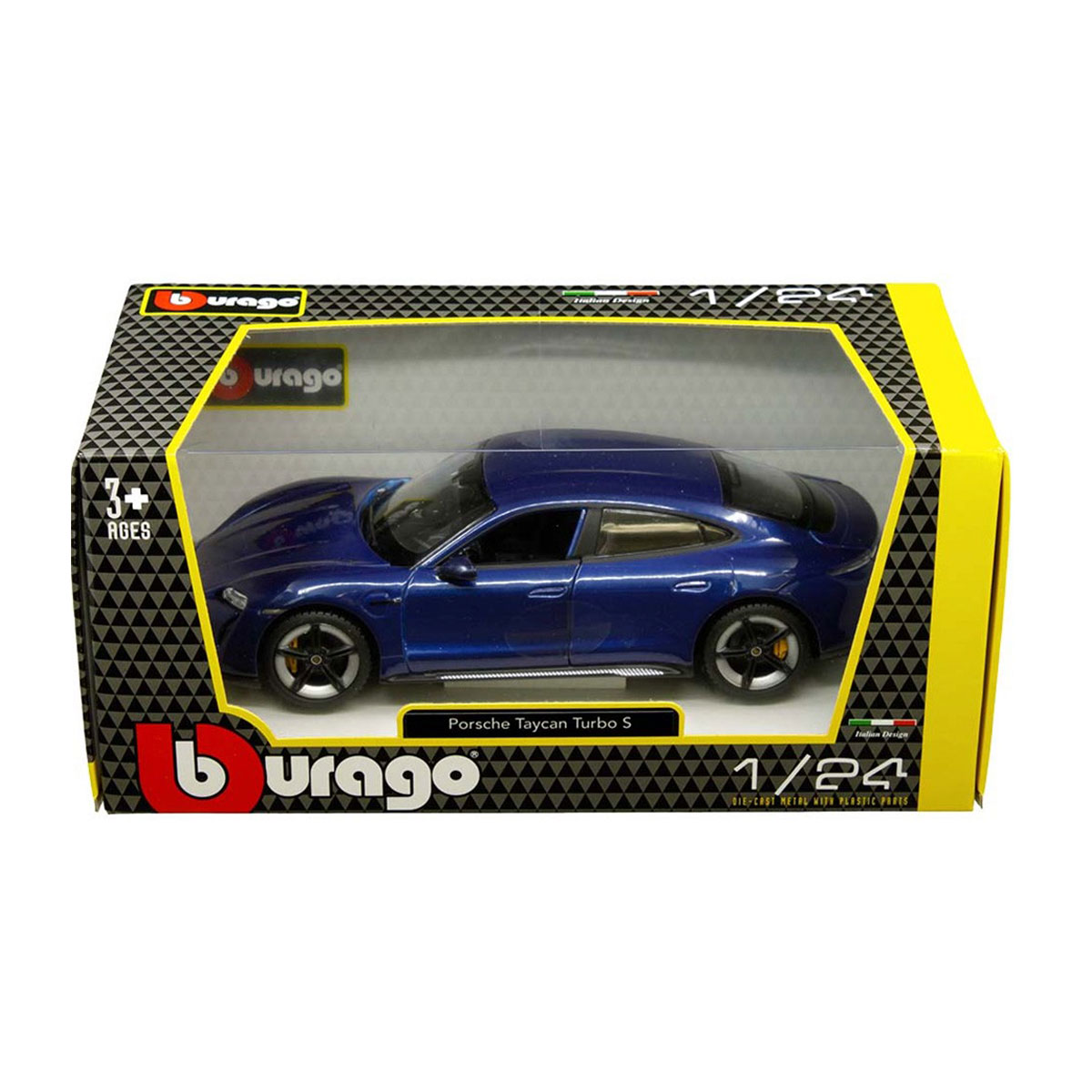 Автомодель - Porsche Taycan Turbo S (асорті синій, білий, 1:24) — фото 8