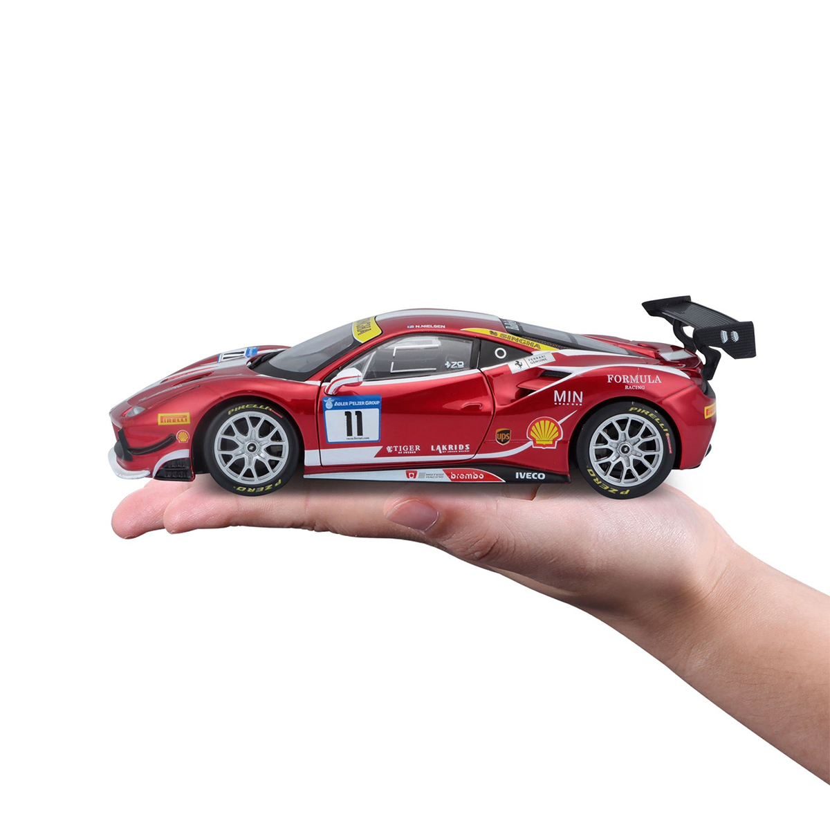 Автомодель - Ferrari 488 Challenge (1:24) — фото 12
